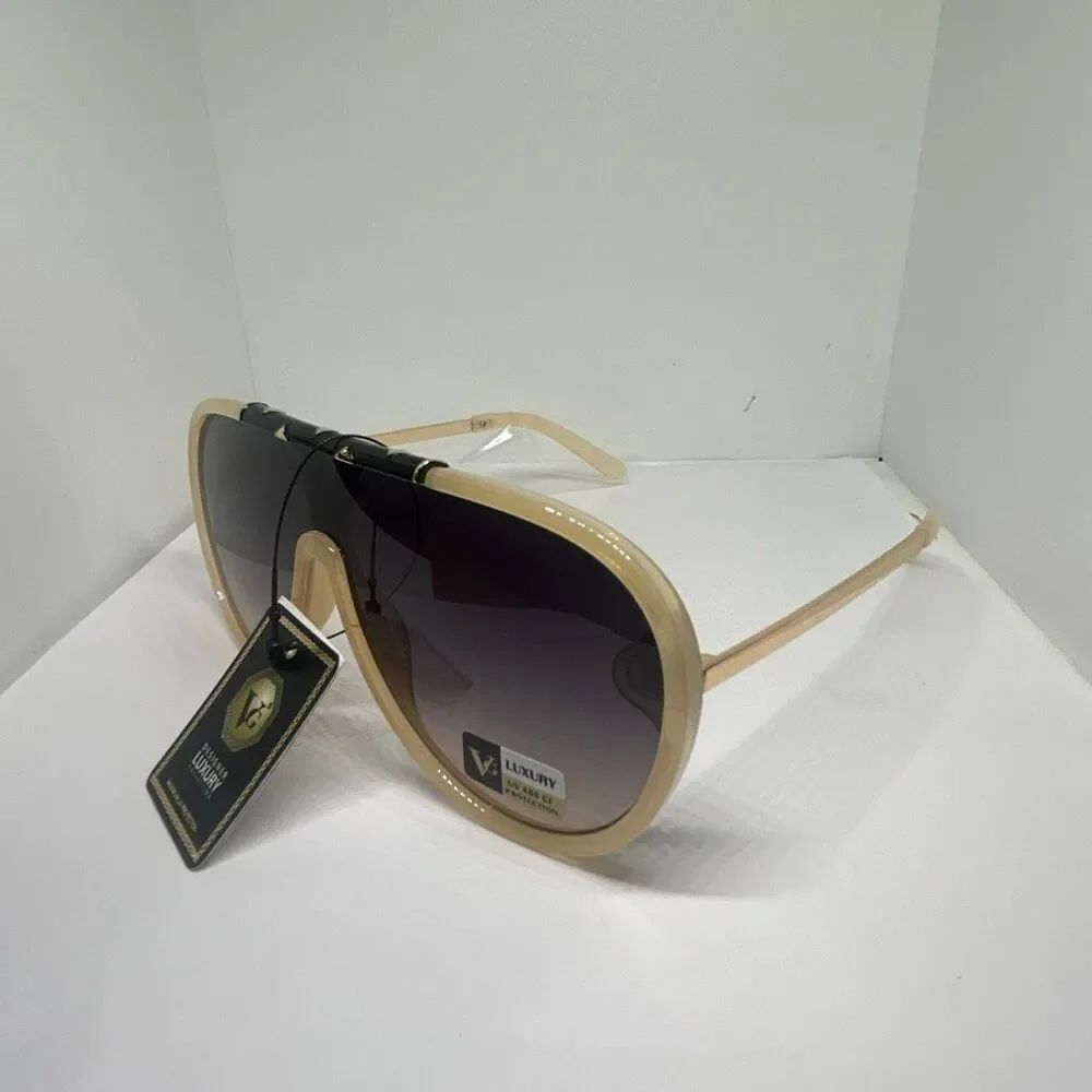 VG Aviator Shield Sunglasses NWT UV400 Protection